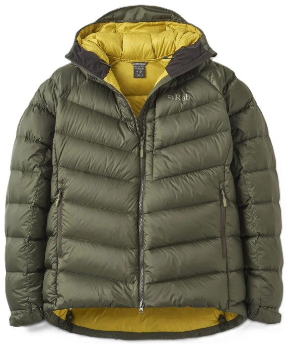 Чоловічий зимовий пуховик Rab Glaceon Pro Jacket, Army