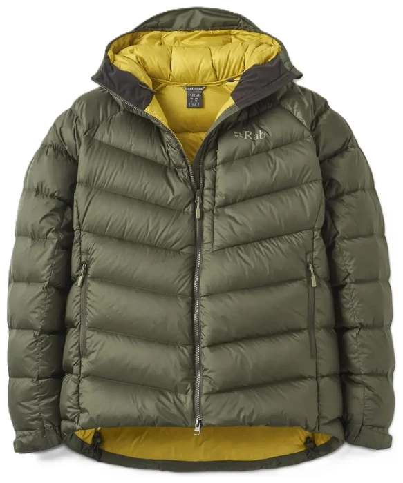 Чоловічий зимовий пуховик Rab Glaceon Pro Jacket, Army