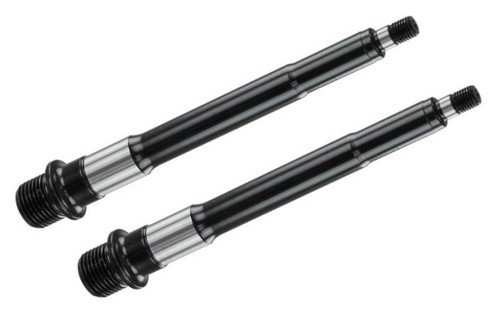 Комплект сменных осей для педалей DMR Vault 9/16 (Black)