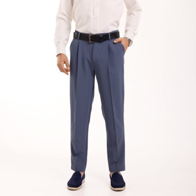 Антрацит темно-сірі чоловічі штани смарт-кежуал зі стрілками Pobedov Legend