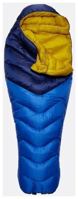 Спальный мешок женский Rab Neutrino 400 Wmns Regular, (-7°C), 170 см - Left Zip, Nightfall Blue