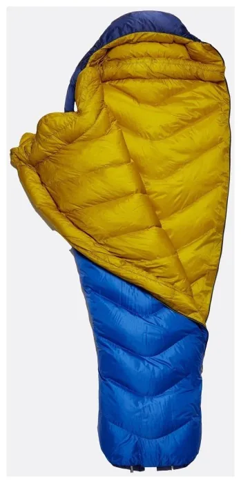 Спальный мешок женский Rab Neutrino 400 Wmns Regular, (-7°C), 170 см - Left Zip, Nightfall Blue