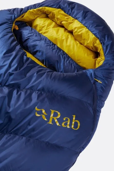Спальный мешок женский Rab Neutrino 400 Wmns Regular, (-7°C), 170 см - Left Zip, Nightfall Blue
