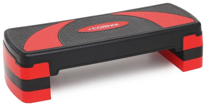 Степ-платформа 3-ступінчаста Cornix 78 х 29 х 10-20 см XR-0185 Black/Red
