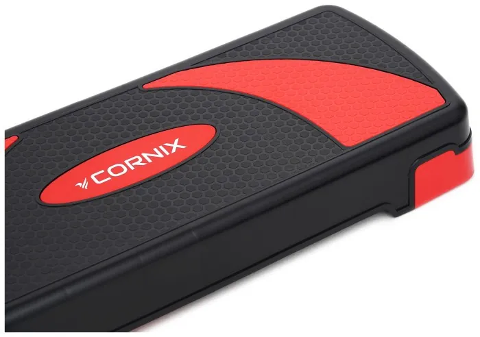 Степ-платформа 3-ступінчаста Cornix 78 х 29 х 10-20 см XR-0185 Black/Red
