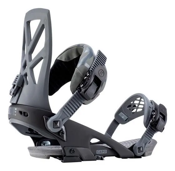 Кріплення для сноуборду Ride CAPO L Grey (12C1002) (L grey)