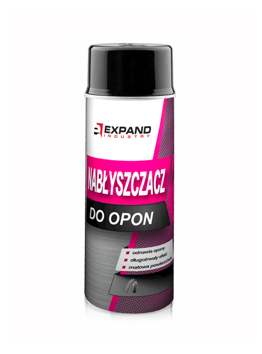Спрей-блеск для покришок EXPAND TYRE SHINE 400ml, укр, укр
