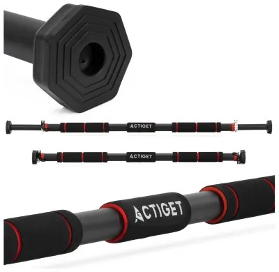 Турник раздвижной Actiget 82-130 см ACT0166 Black/Red