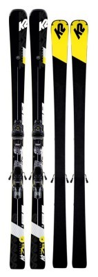 Лежи горные (комплект) K2 CHARGER+M3 11 TCX LIGHT QKCLK 175см Black/Yellow (10D0003.142.1+10C1004.142.1)