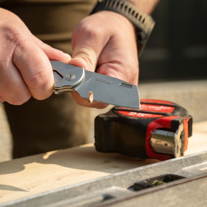 Розкладний ніж SOG Stout FLK, OD Green/Stonewash