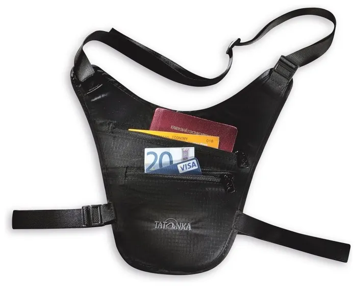 Кошелек нательный Tatonka Skin Chest Holster, Black