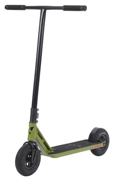 Трюковый самокат Triad Shape Shifter Dirt 6" x 23" - Matte Green/Black