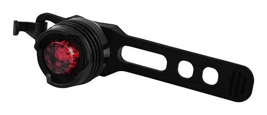 Ліхтар SKS задній 1 діод алюмінієвий, чорний (без батарейок), укр, укр