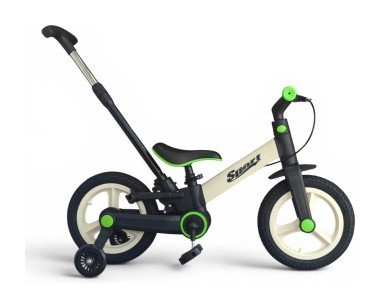 Дитячий велосипед-беговел 3 в 1 з батьківською ручкою Sport Color 318-1