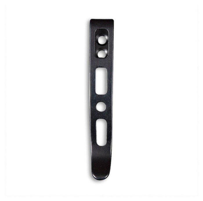 Кліпса кишенькова сталева чорна (58 мм) Sencut без гвинтів SA15A