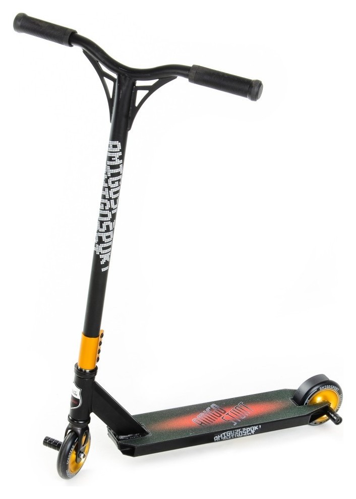 Трюковый самокат Amigo STUN DELUXE (оливковый)
