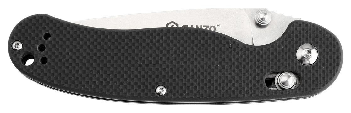 Нож складной Ganzo D727M-BK черный (D2 сталь)