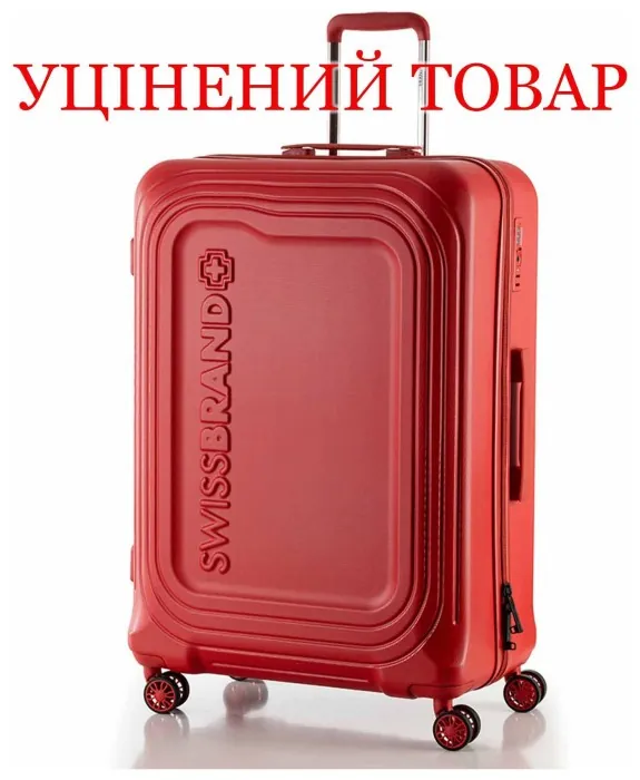 Валіза Swissbrand London (M) Red (SWB_LHLON201M) Discounted