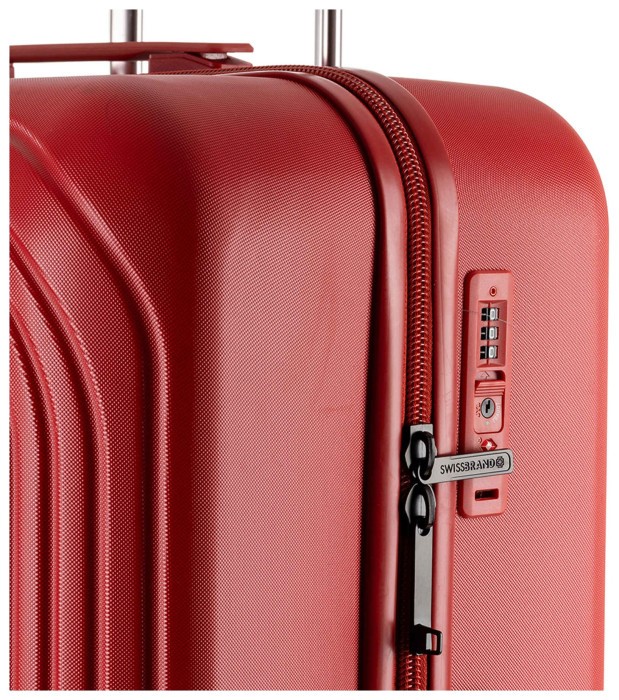 Валіза Swissbrand London (M) Red (SWB_LHLON201M) Discounted