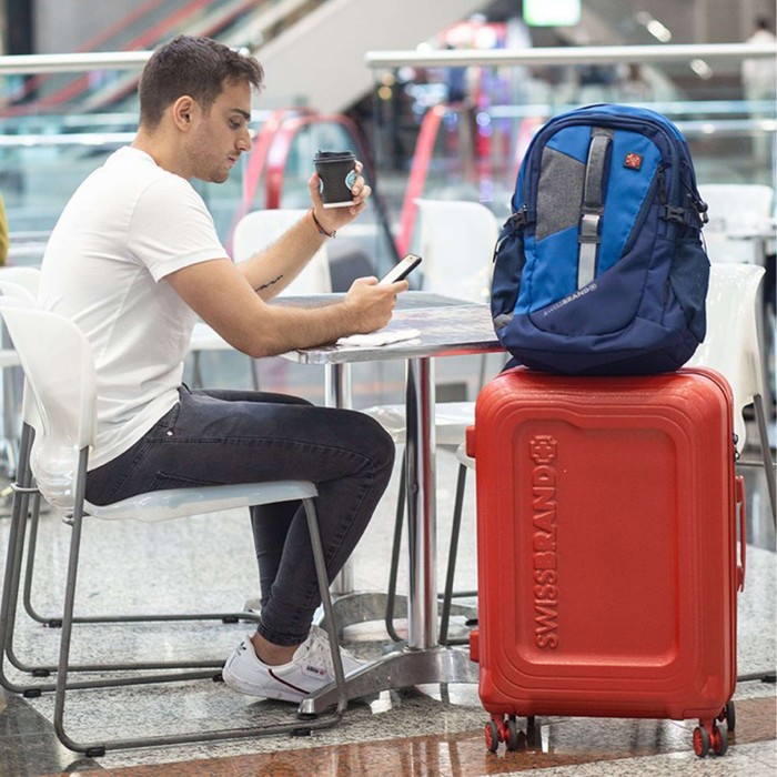 Валіза Swissbrand London (M) Red (SWB_LHLON201M) Discounted
