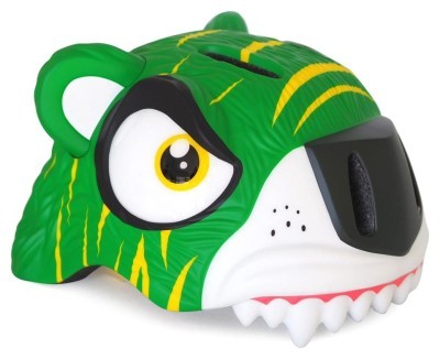 Шлем велосипедный Crazy Safety Зеленый тигр Crazy Safety Зеленый тигр