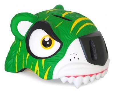 Шлем велосипедный Crazy Safety Зеленый тигр Crazy Safety Зеленый тигр