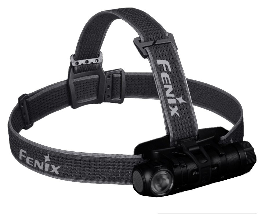 Стрічка для налобних ліхтарів Fenix, подвійна, чорна (не відбиває світло) AFH-02, укр, укр