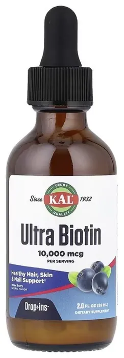 Ultra Biotin 10000mcg - 59 ml Mixed Berry