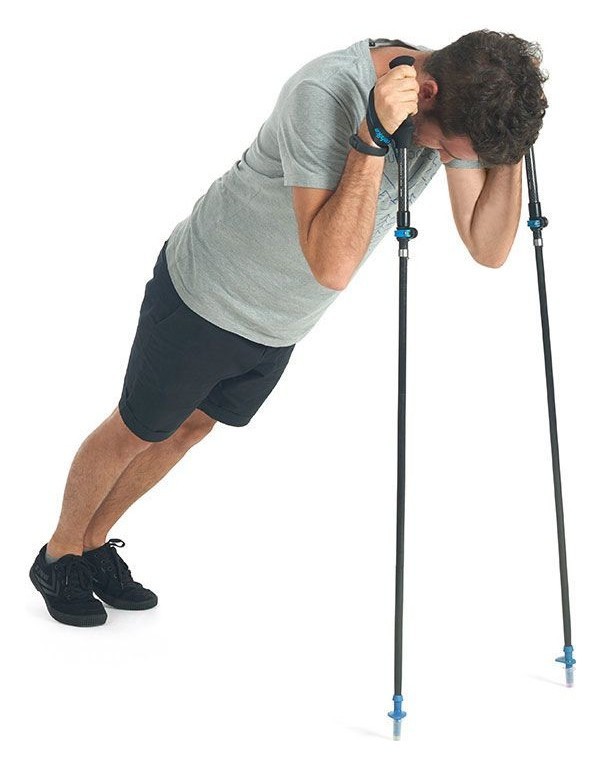 Трекінгова палиця Naturehike ST07 NH18D010-Z, 115-135 см, блакитна