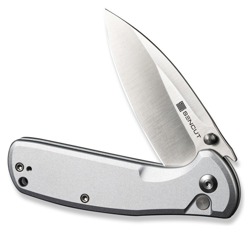 Нож складной карманный Sencut ArcBlast, (7.6 см) 9Cr18MoV/Aluminum серый
