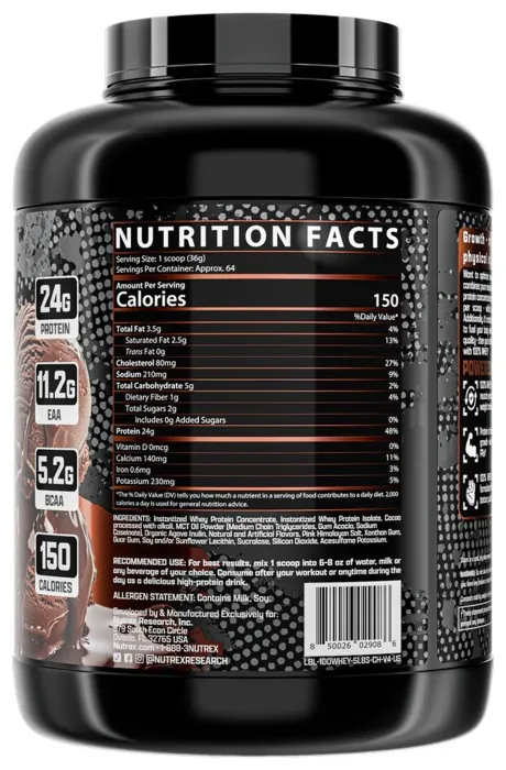 100% Whey Protein - 2265g Chocolate