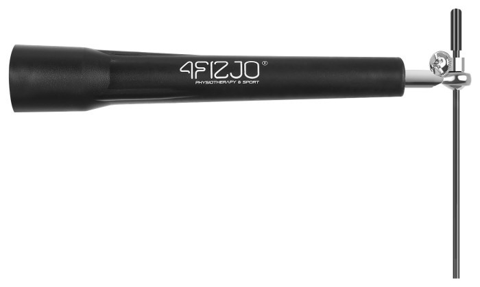 Скакалка швидкісна для кросфіту 4FIZJO Standard+ Black (P-5907739311528)
