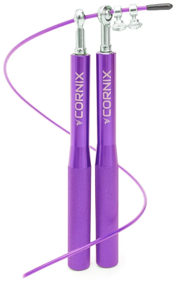 Скакалка швидкісна для кросфіту Cornix Speed Rope XR-0159 Purple (LFXR-0159)