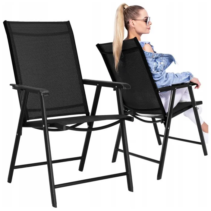 Крісло садове Springos складне GC0079 Black