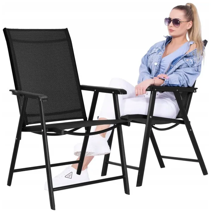 Крісло садове Springos складне GC0079 Black