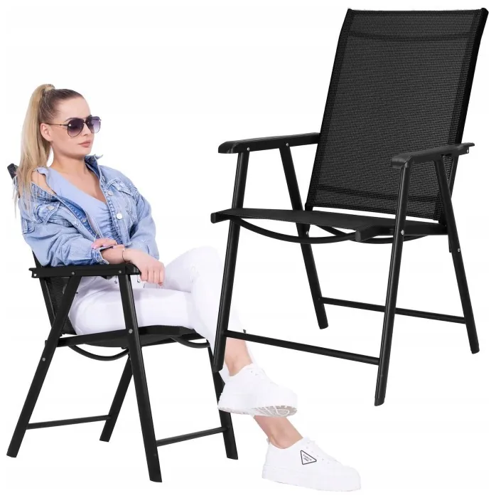 Крісло садове Springos складне GC0079 Black