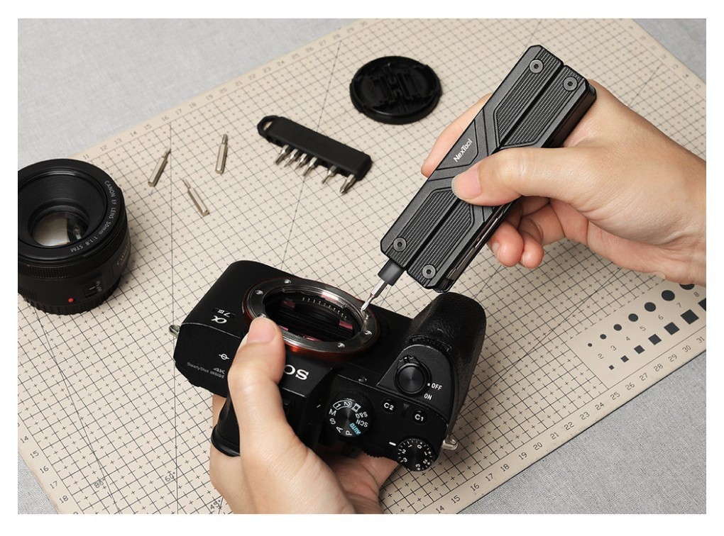 Мультитул с электрической отверткой NexTool Gemini