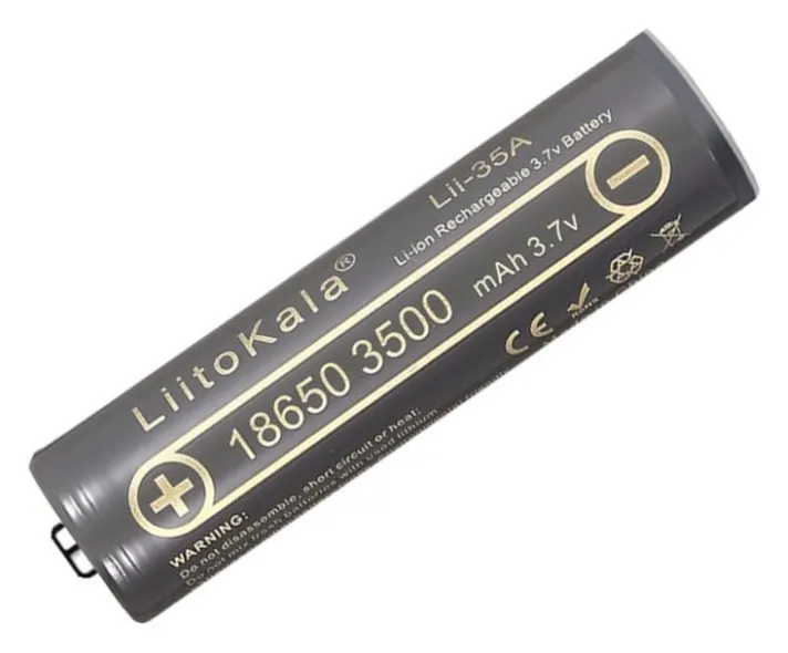 Акумулятор LiitoKala Lii-35A-PCB 18650 3500mah battery (FNR_Lii-35A-PCB)