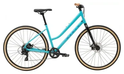 Велосипед міський 28" Marin Kentfield 1 ST Gloss Light Blue/Black/Brown (2025)