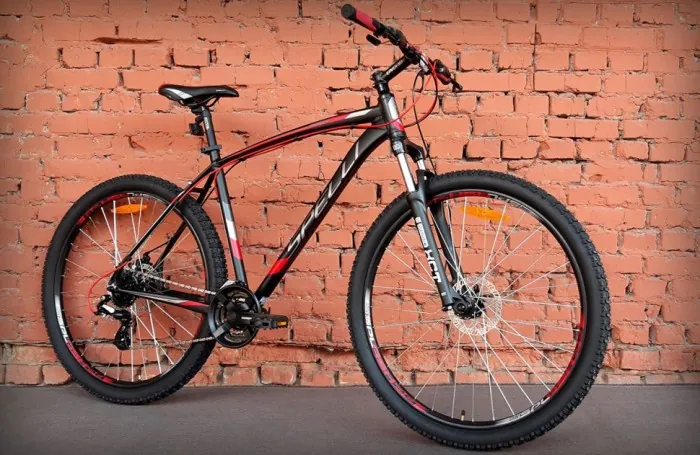 Велосипед гірський 29" Spelli SX-4700 Grey/Red (2025)