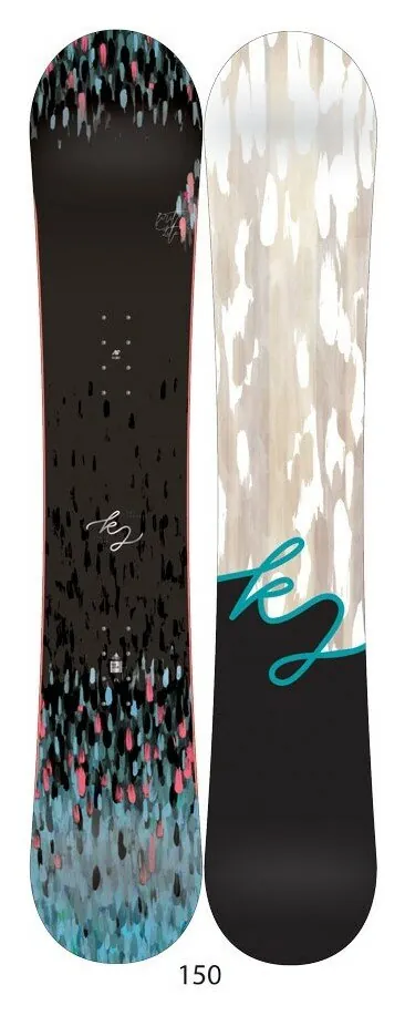 Сноуборд K2 FIRST LITE 150 Black/blue/grey (11A0025) (150 см black, blue, grey)