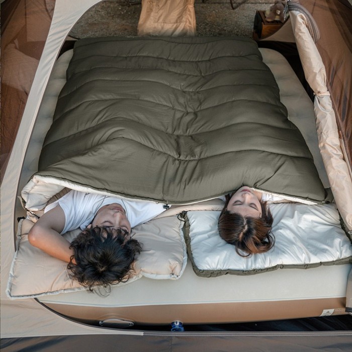 Спальник з капюшоном Naturehike LD250 CNK2300SD016, темно-зелений, укр, укр