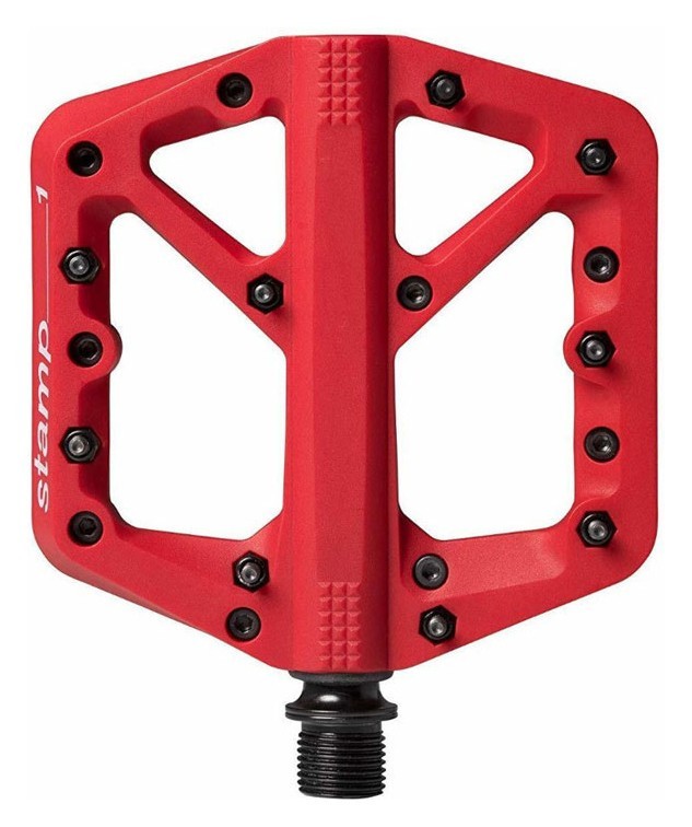 Педали для велосипеда Crankbrothers STAMP 1 L Red (16268)