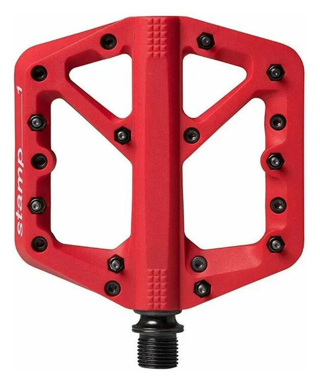 Педалі для велосипеда Crankbrothers STAMP 1 L Red (16268) (Червоний)