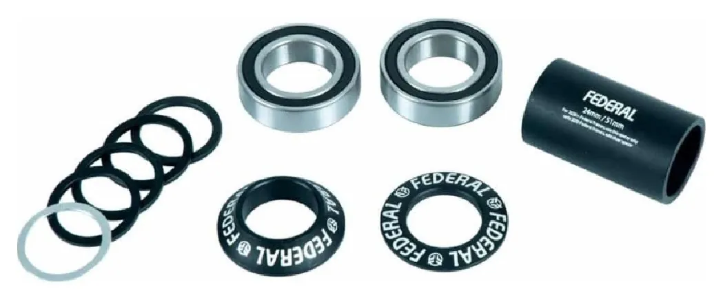 Каретка Federal Mid V2 - чорна 22 mm (22 mm)