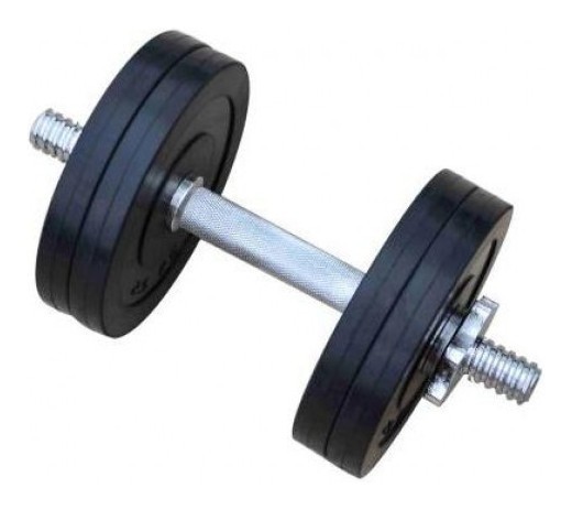 Гантель гумова набірна 11 кг Rn-Sport, укр, укр