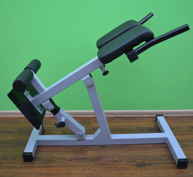 Гиперекстензия регулируемая с изменяющимся углом наклона, профессиональная серия до 200 кг.