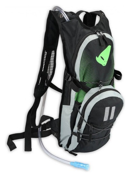 Рюкзак UFO CAMELBACK 20 L Black/grey/green (MB02247), укр