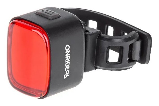 Велофонарь задний ONRIDE Kubek (50 lm, 400 mAh, Type-C) 2025