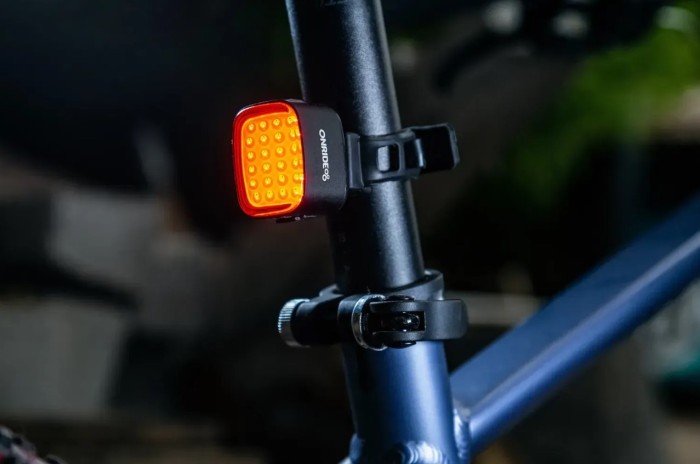 Велоліхтар задній ONRIDE Kubek (50 lm, 400 mAh, Type-C) 2025